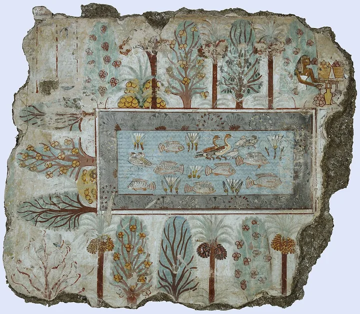 Nebamun’s pond garden